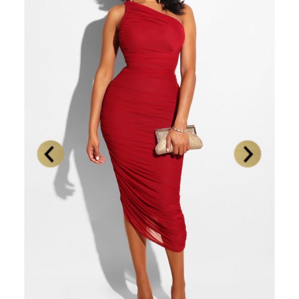 Red dress